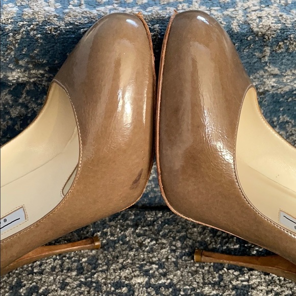 Brian Atwood olive green pumps SZ39 - Picture 5 of 7